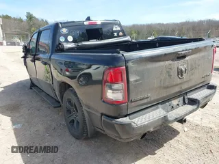 2022 Ram 1500 Big Horn with VIN 1C6SRFFT5NN283063, listed as a IAAI auction lot 42028791 with Not provided miles and . Bid and sale history available at DreamBid. Image 3.