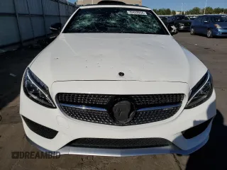 2017 Mercedes-Benz C 43 AMG with VIN WDDWK6EB2HF520135, listed as a Copart auction lot 72433934 with 44,125 mi miles and Salvage title. Bid and sale history available at DreamBid. Image 5.
