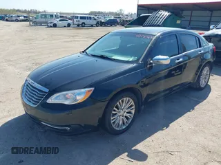 2012 Chrysler 200 Limited with VIN 1C3CCBCG6CN186566, listed as a IAAI auction lot 42085633 with 169,286 mi miles and . Bid and sale history available at DreamBid. Image 2.