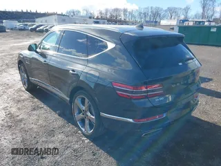 2024 Genesis GV80 with VIN KMUHCESC7RU180109, listed as a IAAI auction lot 41524166 with 4,109 mi miles and . Bid and sale history available at DreamBid. Image 3.