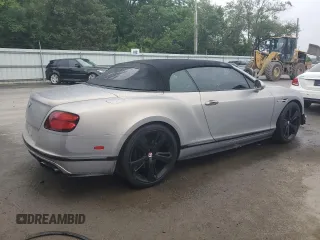 2017 Bentley Continental GT S with VIN SCBGH3ZA3HC064230, listed as a Copart auction lot 61330525 with 38,920 mi miles and Salvage title. Bid and sale history available at DreamBid. Image 3.