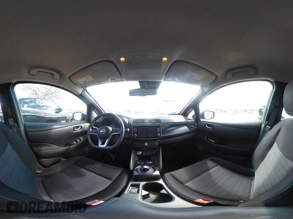 2023 Nissan LEAF SV Plus with VIN 1N4CZ1CV4PC557184, listed as a IAAI auction lot 42034042 with 12,037 mi miles and . Bid and sale history available at DreamBid. Image 21.
