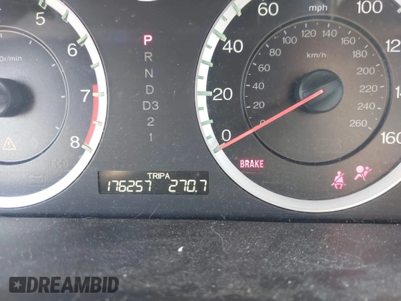 2010 Honda Accord LX with VIN 1HGCP2F36AA142629, listed as a IAAI auction lot 42575675 with 176,257 mi miles and . Bid and sale history available at DreamBid. Image 7.