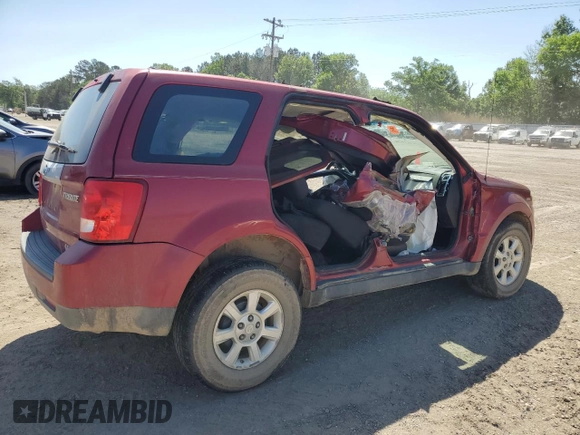 2008 Mazda Tribute Sport with VIN 4F2CZ02Z58KM23865, listed as a Copart auction lot 52436875 with Not Provided miles and Salvage Title. Bid and sale history available at DreamBid. Image 3.
