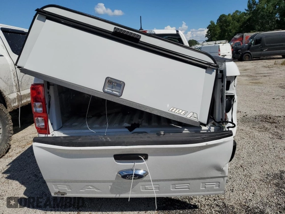 2023 Ford Ranger XL with VIN 1FTER1EH7PLE21853, listed as a Copart auction lot 68131704 with 9,239 mi miles and Salvage title. Bid and sale history available at DreamBid. Image 6.