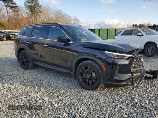 2025 Infiniti QX60 Luxe с VIN 5N1AL1FS4SC335155, выставлен на аукционе Copart как лот 85794674 с пробегом 1 278 миль миль и Списание • Salvage title. История ставок и продаж доступна на DreamBid. Изображение 4.