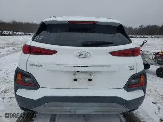 2021 Hyundai Kona Limited with VIN KM8K3CA53MU731771, listed as a Copart auction lot 43697275 with 43,539 mi miles and Salvage Title. Bid and sale history available at carsss.com. Image 6.