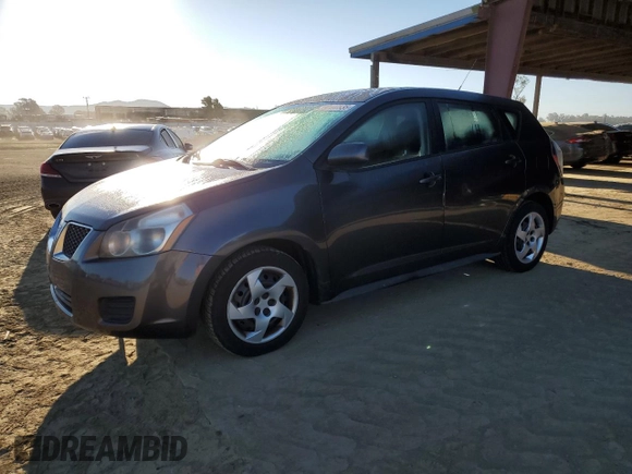 2010 Pontiac Vibe w/1SA with VIN 5Y2SP6E80AZ408078, listed as a Copart auction lot 50197835 with 156,101 mi miles and Salvage Title. Bid and sale history available at carsss.com. Image 1.