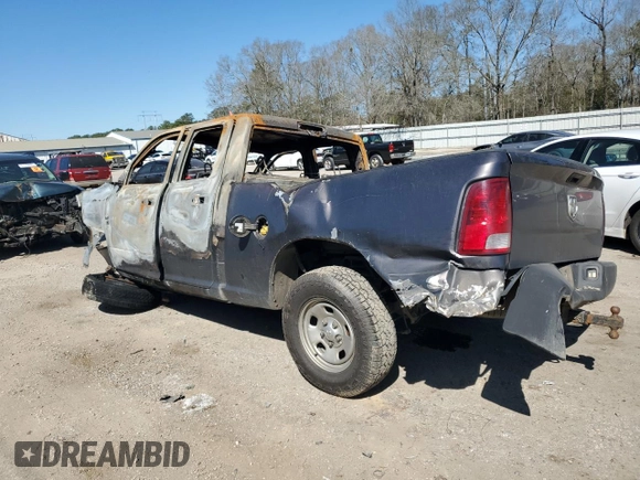 2019 Ram 1500 Classic Tradesman with VIN 1C6RR6FG4KS603536, listed as a Copart auction lot 47208065 with 0 mi miles and Salvage Title. Bid and sale history available at carsss.com. Image 2.