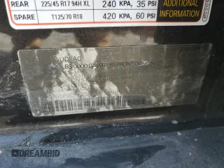 2008 Audi A3 z VIN WAUNE78P38A179896, wystawiony jako Copart lot #88342215 z przebiegiem 167 081 mil mil oraz Szkoda całkowita • Salvage title. Historia ofert i sprzedaży dostępna na DreamBid. Obrazek 12.