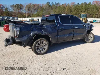 2022 GMC Sierra 1500 Limited Denali with VIN 3GTU9FEL0NG153851, listed as a Copart auction lot 83254874 with 0 mi miles and Salvage Title. Bid and sale history available at carsss.com. Image 3.