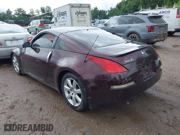 2003 Nissan 350Z Touring z VIN JN1AZ34E23T006079, wystawiony jako IAAI lot #42329365 z przebiegiem 188 290 mil mil oraz . Historia ofert i sprzedaży dostępna na DreamBid. Obrazek 3.