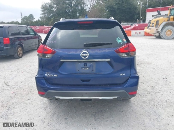 2017 Nissan Rogue SV with VIN KNMAT2MT6HP510531, listed as a IAAI auction lot 41475988 with 128346 miles. Bid and sale history available at carsss.com. Image 16.