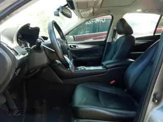 2021 Infiniti Q50 Luxe with VIN JN1EV7BR8MM753076, listed as a Copart auction lot 64990564 with 27,847 mi miles and Salvage title. Bid and sale history available at DreamBid. Image 7.