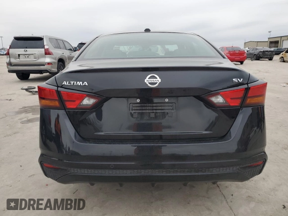 2022 Nissan Altima 2.5 SV with VIN 1N4BL4DV7NN366163, listed as a Copart auction lot 45037425 with 58,369 mi miles and Salvage Title. Bid and sale history available at carsss.com. Image 6.