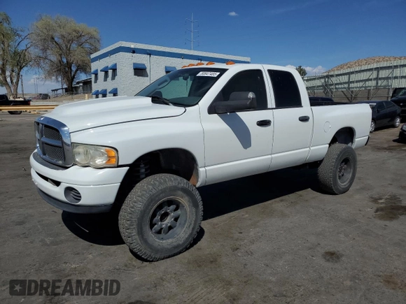 2004 Dodge 2500 SLT with VIN 3D7KU28C54G180526, listed as a Copart auction lot 50847485 with 148,986 mi miles and Clean Title. Bid and sale history available at DreamBid. Image 1.
