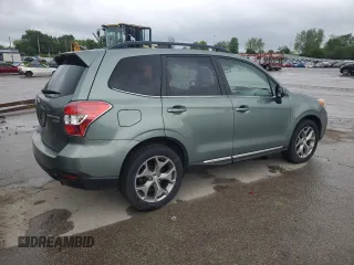 2015 Subaru Forester Touring with VIN JF2SJAWC2FH470037, listed as a Copart auction lot 55213135 with 157,515 mi miles and Salvage title. Bid and sale history available at DreamBid. Image 3.