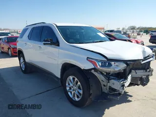 2020 Chevrolet Traverse LT Cloth with VIN 1GNERGKW2LJ152910, listed as a IAAI auction lot 41798723 with 81,295 mi miles. Bid and sale history available at carsss.com. Image 1.