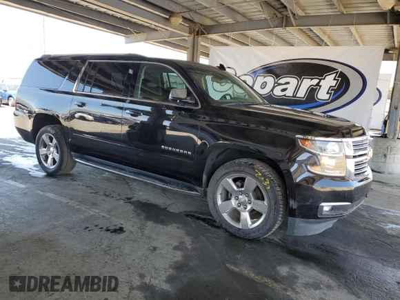 2018 Chevrolet Suburban Premier z VIN 1GNSCJKC7JR126793, wystawiony jako Copart lot #56399825 z przebiegiem 86 225 mil mil oraz Nie do naprawy • Non repairable. Historia ofert i sprzedaży dostępna na DreamBid. Obrazek 4.
