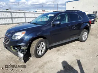 2017 Chevrolet Equinox LT with VIN 2GNALCEK6H1602223, listed as a Copart auction lot 53046605 with 103,248 mi miles and Clean Title. Bid and sale history available at carsss.com. Image 1.