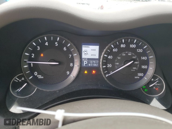 2012 Infiniti M z VIN JN1BY1AP8CM334084, wystawiony jako Copart lot #50758815 z przebiegiem 107 917 mil mil oraz Szkoda całkowita • Salvage title. Historia ofert i sprzedaży dostępna na DreamBid. Obrazek 9.