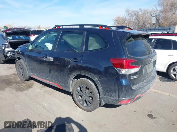 2019 Subaru Forester Special Sports with VIN JF2SKAPC7KH431112, listed as a IAAI auction lot 41771737 with 63,095 mi miles and . Bid and sale history available at DreamBid. Image 3.