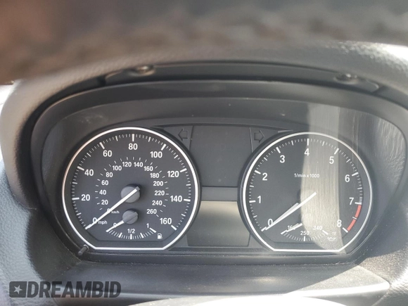 2010 BMW 1 Series 135i with VIN WBAUC7C54AVK96165, listed as a Copart auction lot 65398204 with Not Provided miles and Salvage Title. Bid and sale history available at carsss.com. Image 9.