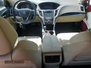 2017 Acura TLX Technology with VIN 19UUB1F50HA010071, listed as a Copart auction lot 56972615 with 124,740 mi miles and Salvage title. Bid and sale history available at DreamBid. Image 8.