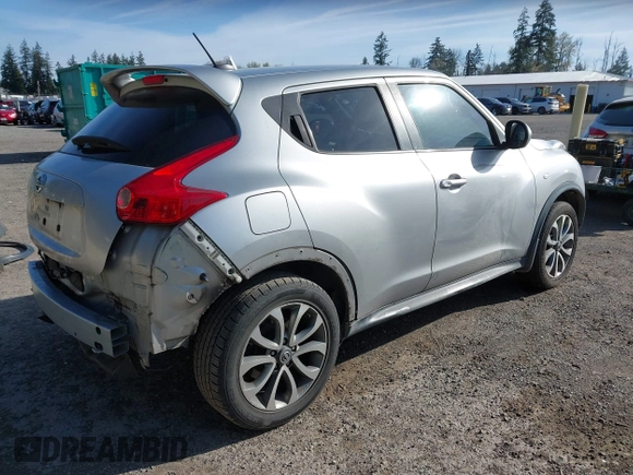 2012 Nissan Juke SL with VIN JN8AF5MV5CT109342, listed as a IAAI auction lot 42025173 with 163,104 mi miles. Bid and sale history available at carsss.com. Image 4.