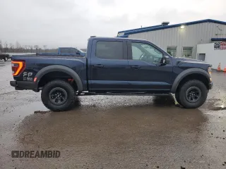 2023 Ford F-150 Raptor with VIN 1FTFW1RG0PFD16861, listed as a Copart auction lot 52928285 with 19,454 mi miles and Salvage Title. Bid and sale history available at DreamBid. Image 12.