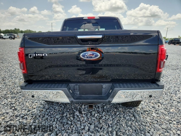 2017 Ford F-150 XL with VIN 1FTEW1CG0HFB99630, listed as a Copart auction lot 59772715 with 52,518 mi miles and Salvage title. Bid and sale history available at DreamBid. Image 6.