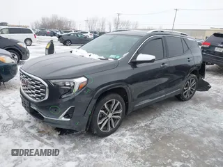 2019 GMC Terrain Denali with VIN 3GKALXEX2KL201449, listed as a IAAI auction lot 41566049 with 89,644 mi miles. Bid and sale history available at carsss.com. Image 2.