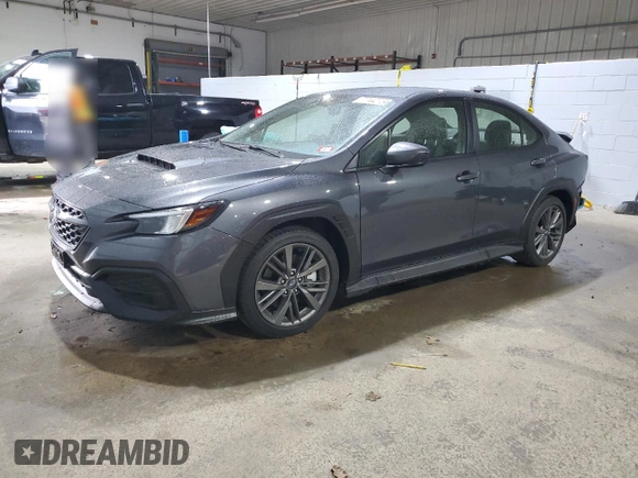 2024 Subaru WRX with VIN JF1VBAB6XR9807163, listed as a Copart auction lot 77442724 with 326 mi miles and Salvage Title. Bid and sale history available at carsss.com. Image 1.