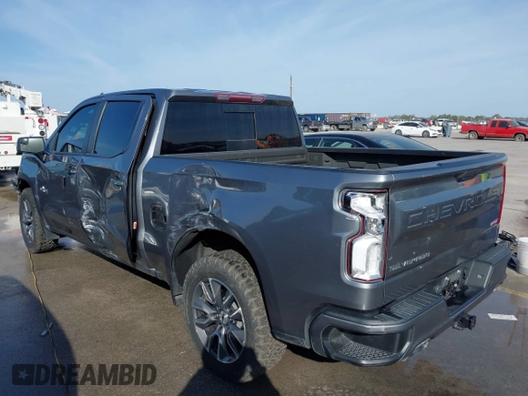 2021 Chevrolet Silverado 1500 RST with VIN 3GCUYEED1MG310291, listed as a IAAI auction lot 41823500 with 91,126 mi miles. Bid and sale history available at carsss.com. Image 3.