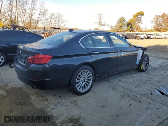 2013 BMW 5 Series 535i xDrive with VIN WBAFU7C50DDU76534, listed as a Copart auction lot 76589564 with Not Provided miles and Salvage Title. Bid and sale history available at carsss.com. Image 3.