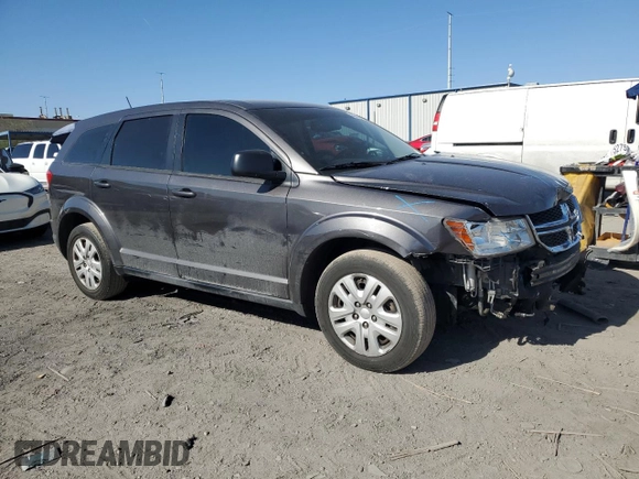 2014 Dodge Journey SE with VIN 3C4PDCAB7ET259048, listed as a Copart auction lot 52759915 with 181,873 mi miles and Salvage Title. Bid and sale history available at carsss.com. Image 4.