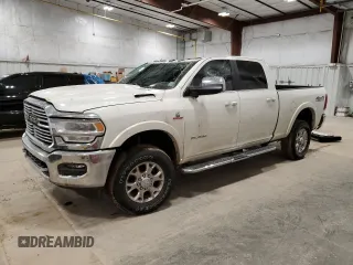 2022 Ram 2500 Laramie with VIN 3C6UR5FL4NG359013, listed as a Copart auction lot 86696384 with 36,809 mi miles and Salvage Title. Bid and sale history available at carsss.com. Image 1.