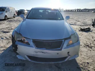 2006 Lexus IS 250 Manual with VIN JTHBK262665018536, listed as a Copart auction lot 45328565 with 266,705 mi miles and Salvage Title. Bid and sale history available at carsss.com. Image 5.