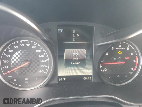 2018 Mercedes-Benz C 43 AMG с VIN 55SWF6EB7JU275145, выставлен на аукционе Copart как лот 57896625 с пробегом 19 532 миль миль и Списание • Salvage title. История ставок и продаж доступна на DreamBid. Изображение 9.