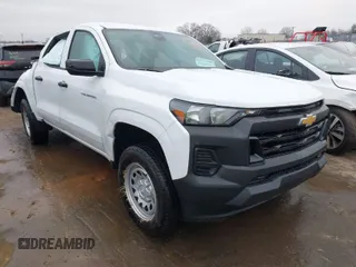 2024 Chevrolet Colorado 2WD Work Truck with VIN 1GCGSBEC4R1225214, listed as a IAAI auction lot 41505265 with 3,130 mi miles and . Bid and sale history available at DreamBid. Image 1.