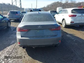2015 Lexus IS 250 with VIN JTHCF1D23F5021657, listed as a IAAI auction lot 41452874 with 65,613 mi miles and . Bid and sale history available at DreamBid. Image 16.