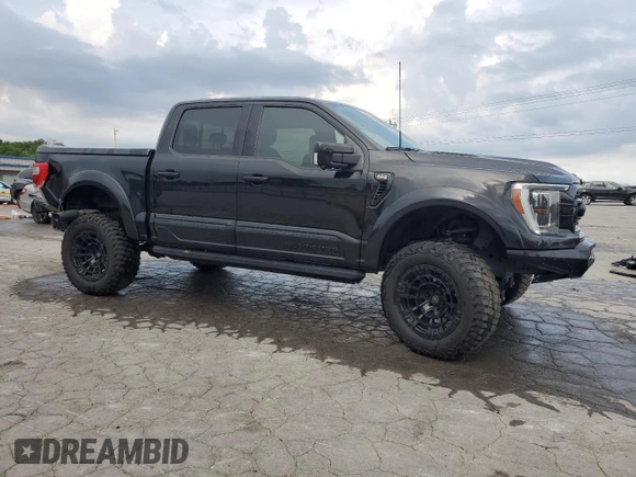 2023 Ford F-150 XL with VIN 1FTFW1E5XPKD88243, listed as a Copart auction lot 62351105 with 29,046 mi miles and Salvage title. Bid and sale history available at DreamBid. Image 4.