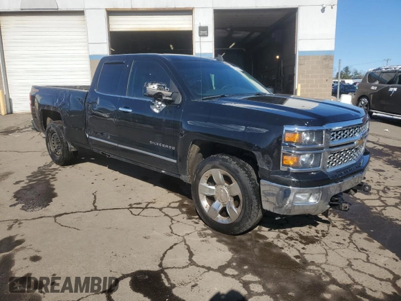 2015 Chevrolet Silverado 1500 LTZ with VIN 1GCVKSEC9FZ159781, listed as a Copart auction lot 44525365 with 206,128 mi miles and Salvage Title. Bid and sale history available at carsss.com. Image 4.