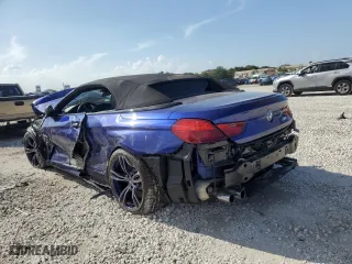 2012 BMW M6 with VIN WBSLZ9C52CC985511, listed as a Copart auction lot 51372125 with 0 mi miles and Non Repairable. Bid and sale history available at carsss.com. Image 2.