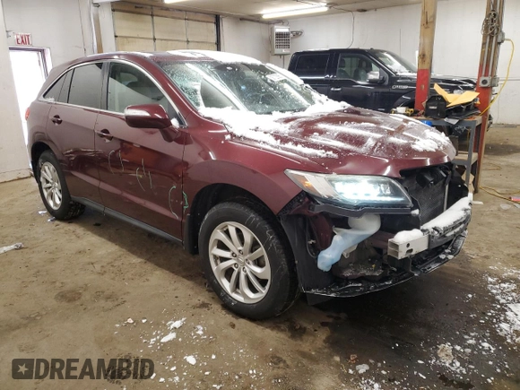 2016 Acura RDX with VIN 5J8TB4H34GL018640, listed as a Copart auction lot 88722865 with 120,154 mi miles and Salvage Title. Bid and sale history available at carsss.com. Image 4.