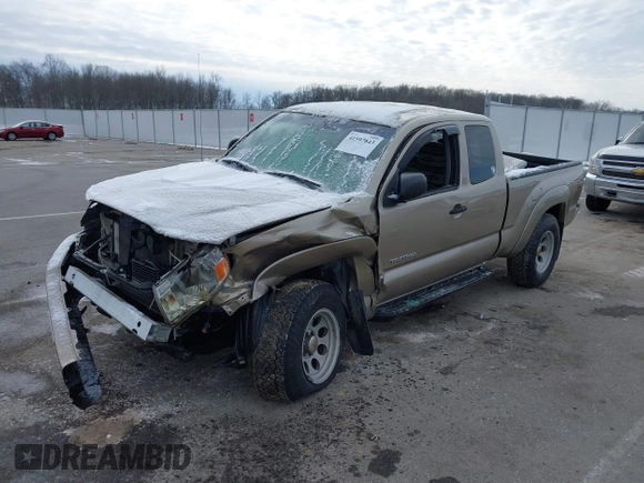 2005 Toyota Tacoma with VIN 5TEUU42N55Z003392, listed as a IAAI auction lot 41597843 with Not Provided miles and . Bid and sale history available at DreamBid. Image 19.