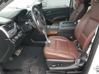 2020 Chevrolet Suburban Premier with VIN 1GNSKJKJ9LR123382, listed as a Copart auction lot 86950554 with 45,616 mi miles and Salvage Title. Bid and sale history available at carsss.com. Image 7.