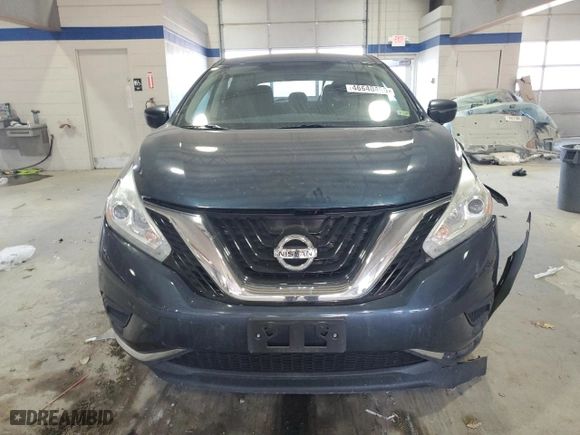 2017 Nissan Murano SL with VIN 5N1AZ2MH2HN135853, listed as a Copart auction lot 46640455 with 67,253 mi miles and Salvage Title. Bid and sale history available at carsss.com. Image 5.