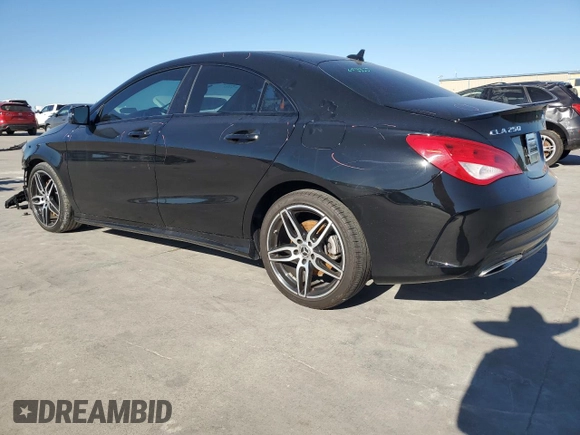 2019 Mercedes-Benz CLA 250 with VIN WDDSJ4EB9KN729102, listed as a Copart auction lot 44015914 with 51,225 mi miles and . Bid and sale history available at DreamBid. Image 2.