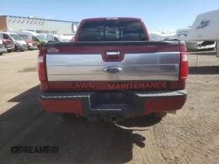 2015 Ford F-350 Platinum with VIN 1FT8W3BT3FEA22502, listed as a Copart auction lot 45839334 with 139,969 mi miles and Salvage title. Bid and sale history available at DreamBid. Image 6.